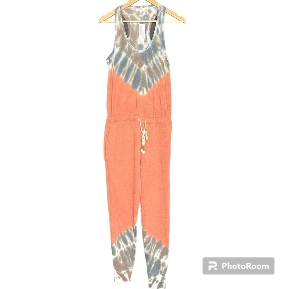 Young Fabulous & Broke Tie Dye Henna Pluto Eberhart Jumpsuit‎ Size Medium Women - Picture 2 of 15